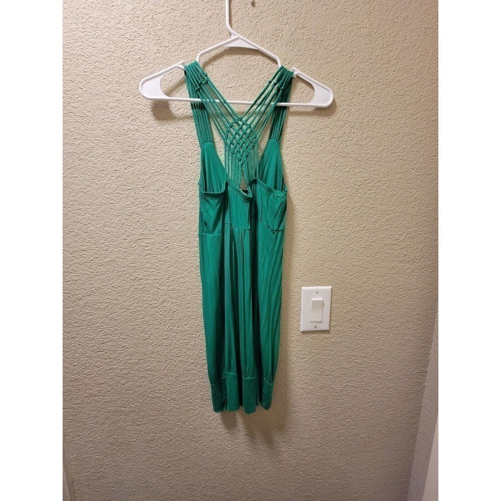 Lush Green Racerback Dress Size Small - Picture 5 of 5